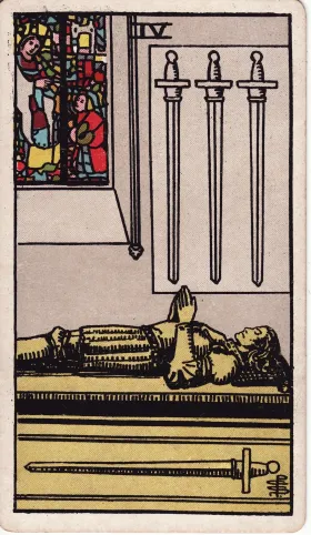 Quatre d’épées