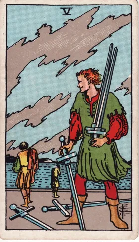 Cinq d’épées